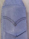 Typical back of bag